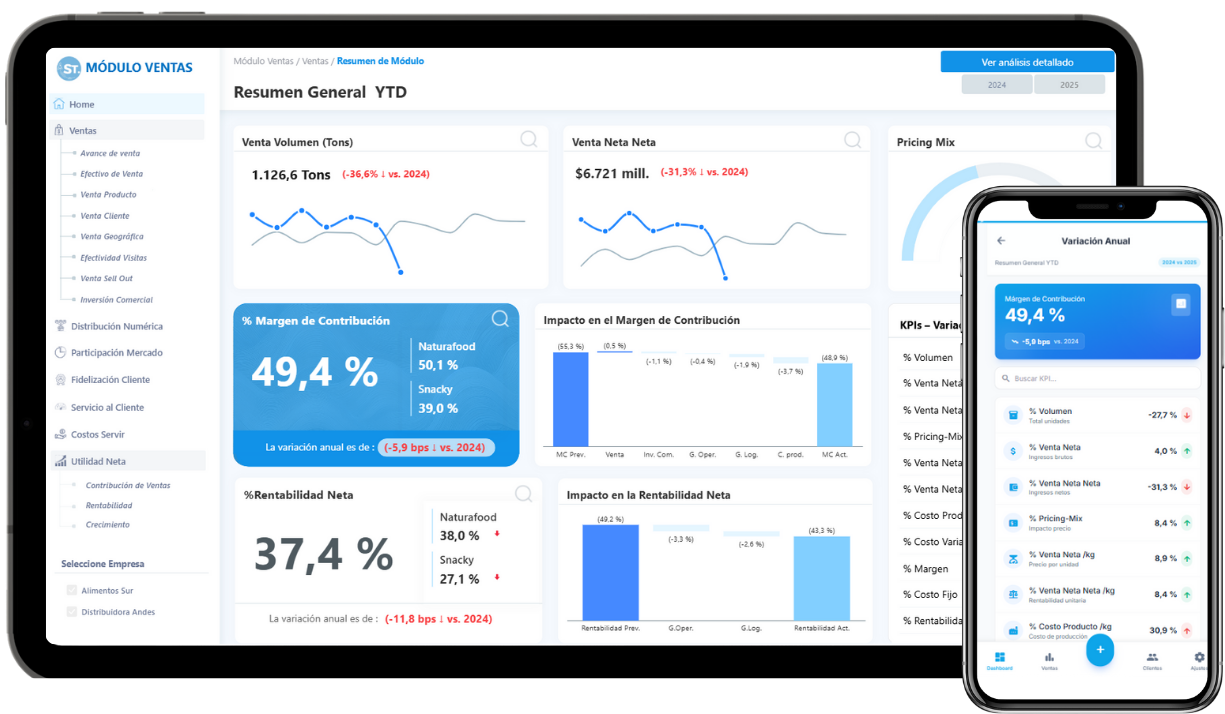 Panel de Control Solucionatech